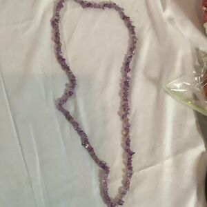 Purple Beaded Necklace